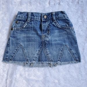 Old Navy Denim skirt 18-24M